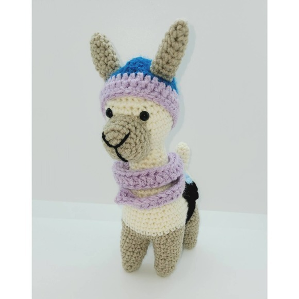 Llama - Crochet Llama with Removable‎ Clothes